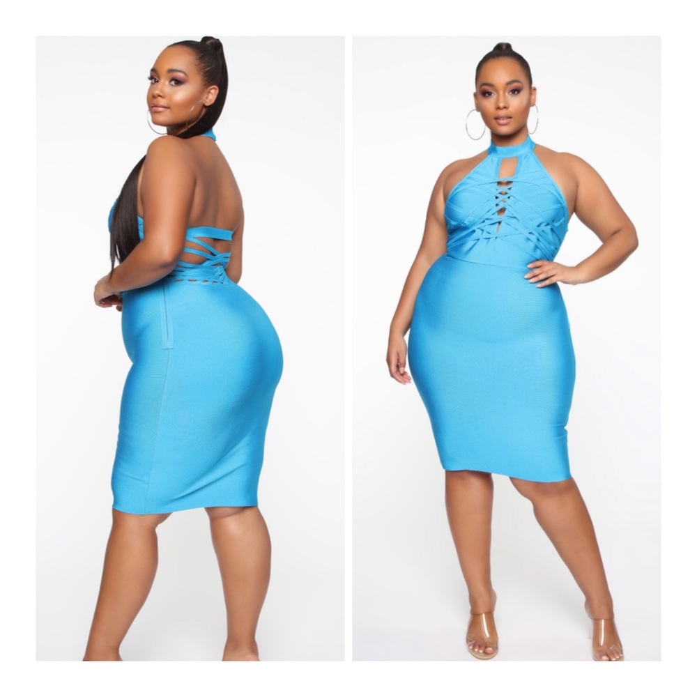 Fashion Nova The Right Time Bandage Dress
